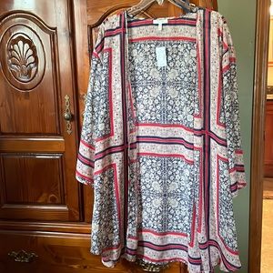 NWT Maurice’s kimono never worn